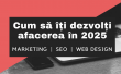 Cum sa iti dezvolti afacerea in 2025: Ghid practic pentru marketing, SEO, web design