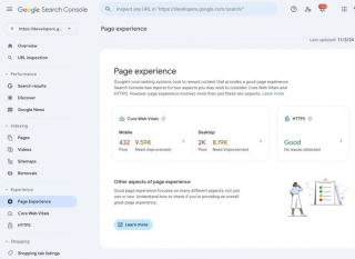 ​Google renunta la raportul Page Experience din Search Console